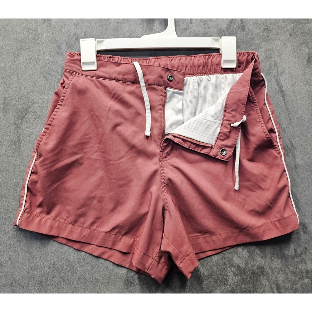ABERCROMBIE & FITCH Pink Stretch Active Shorts Mesh Lined Size S